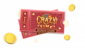 Crazy Time bonus hit with a high multiplier used for statistics context