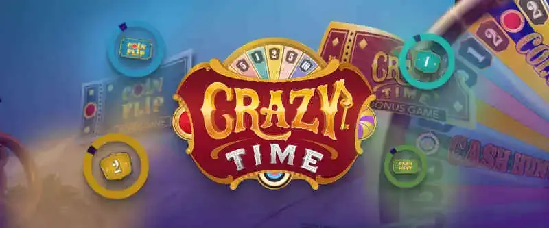 Crazy Time live-statistik med senaste segment och runddata